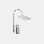 Ferm Living Arum Portable Lamp Stainless Steel#Color_Stainless Steel
