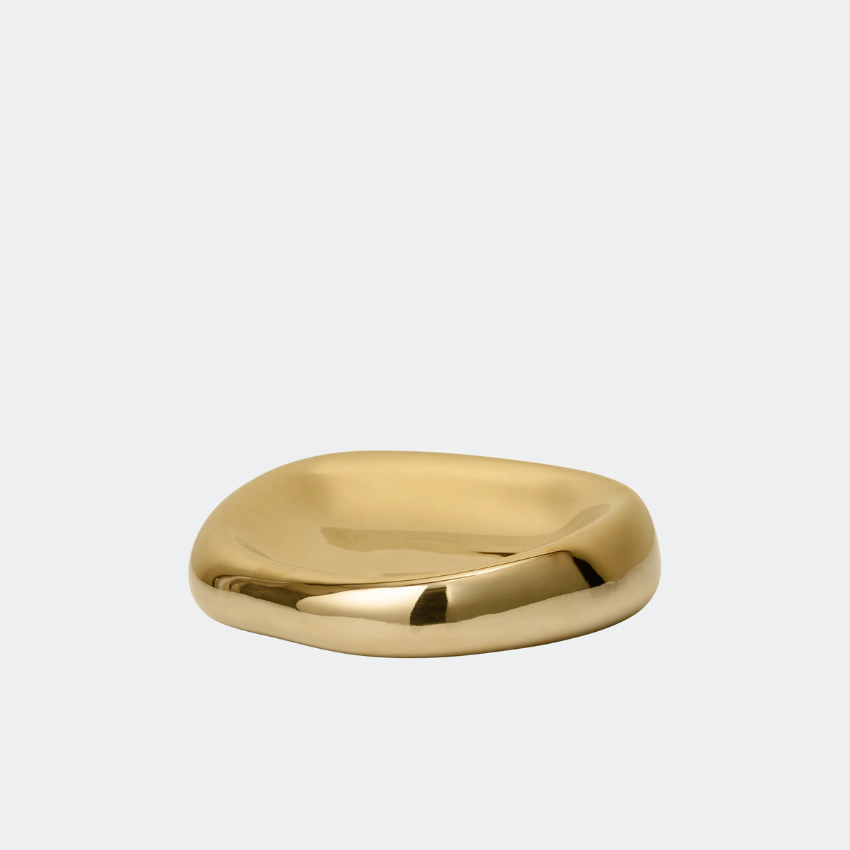 ferm Living Bellure Bowl, Brass Finish - KANSO#Color_Brass Finish