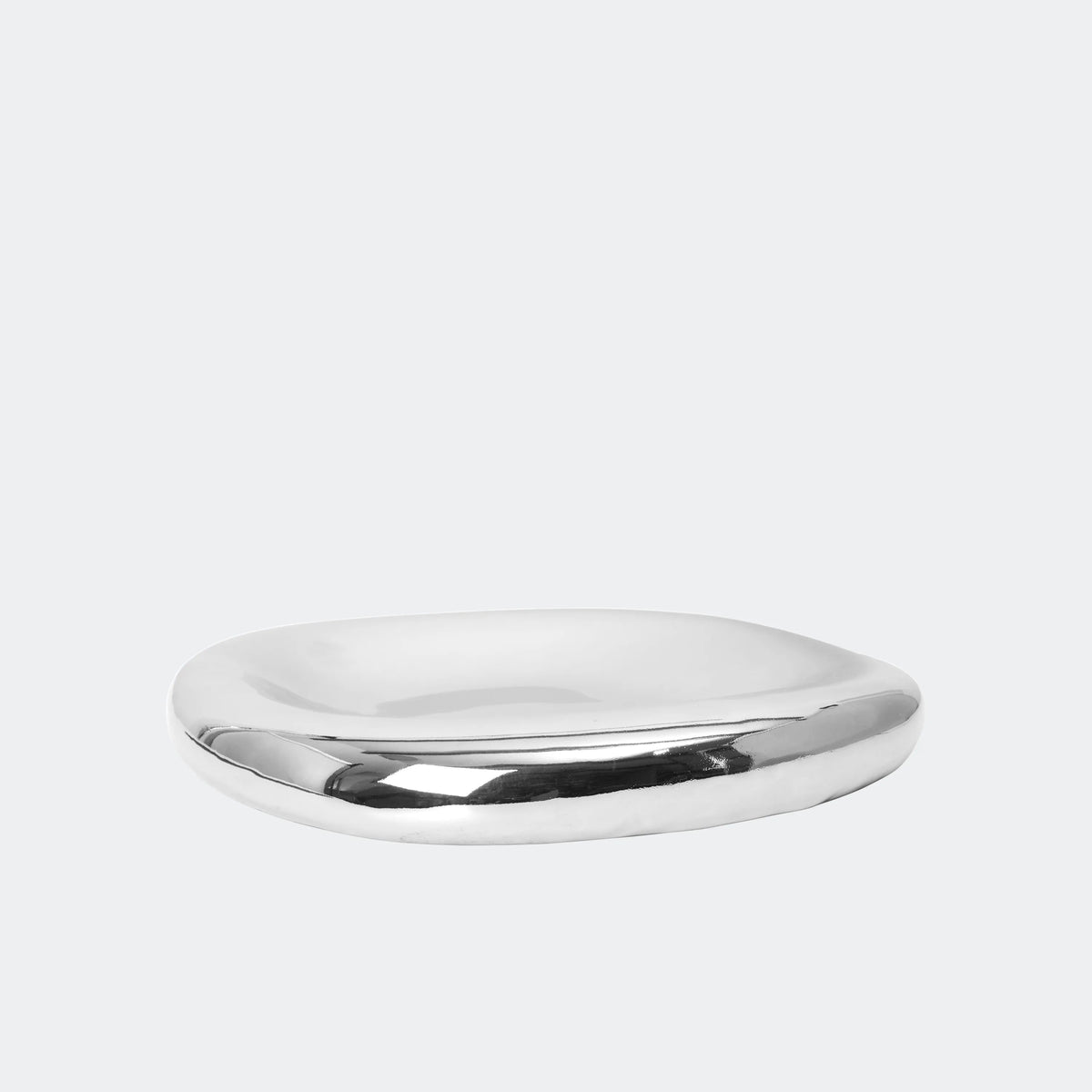 ferm Living Bellure Centrepiece, Silver - KANSO#Color_Silver