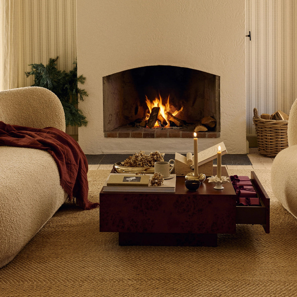 ferm Living Bellure Centrepiece, Brass Finish - KANSO#Color_Brass Finish