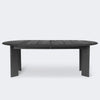 Ferm Living Bevel Table, Extendable Extendable x 2 White Oiled Oak#Color_Black Oiled Oak