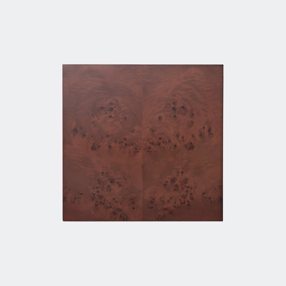 ferm Living Burl Cube Side Table, Dark Stained Burl - KANSO#Color_Dark Stained Burl