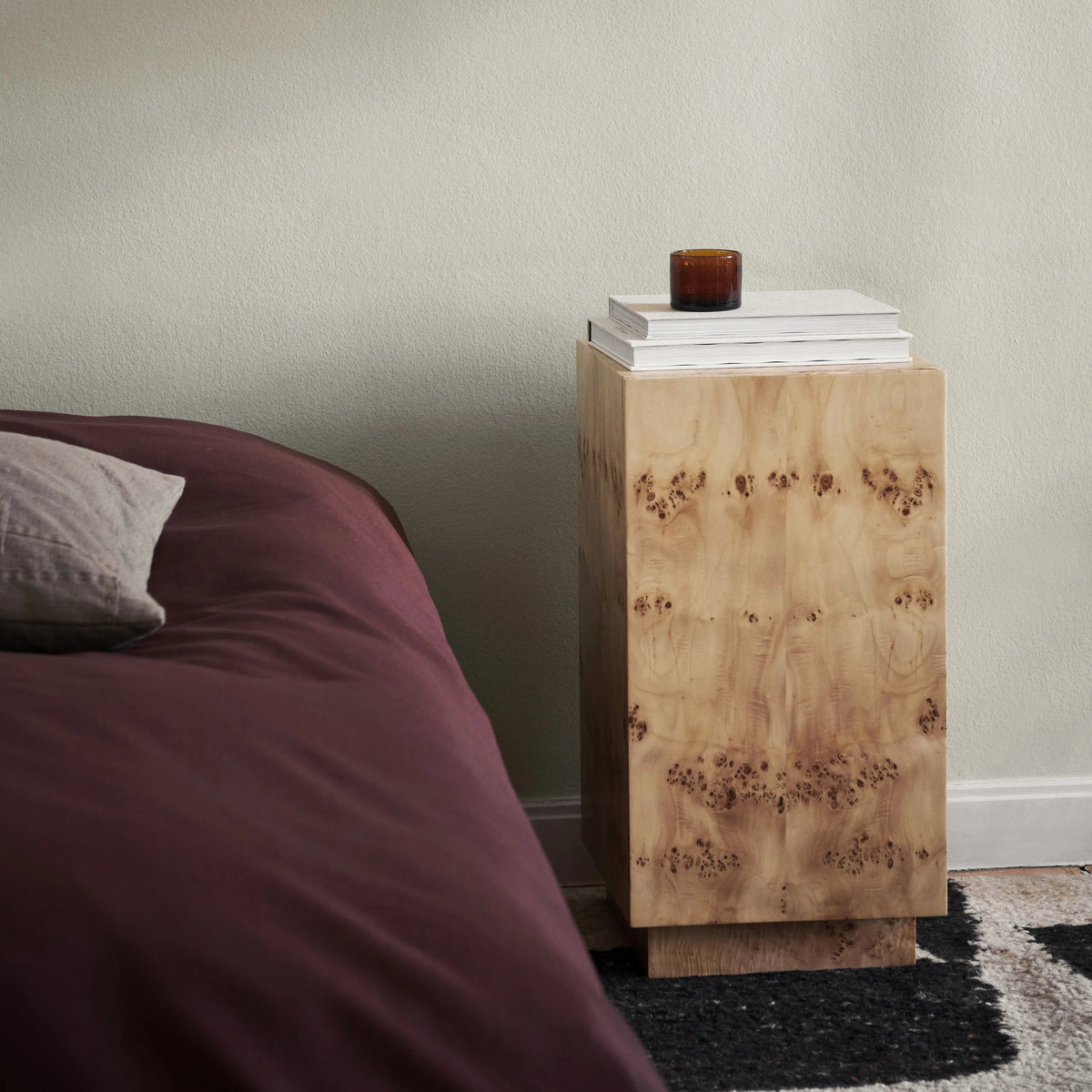 ferm Living Burl Side Table, Natural - KANSO#Color_Natural