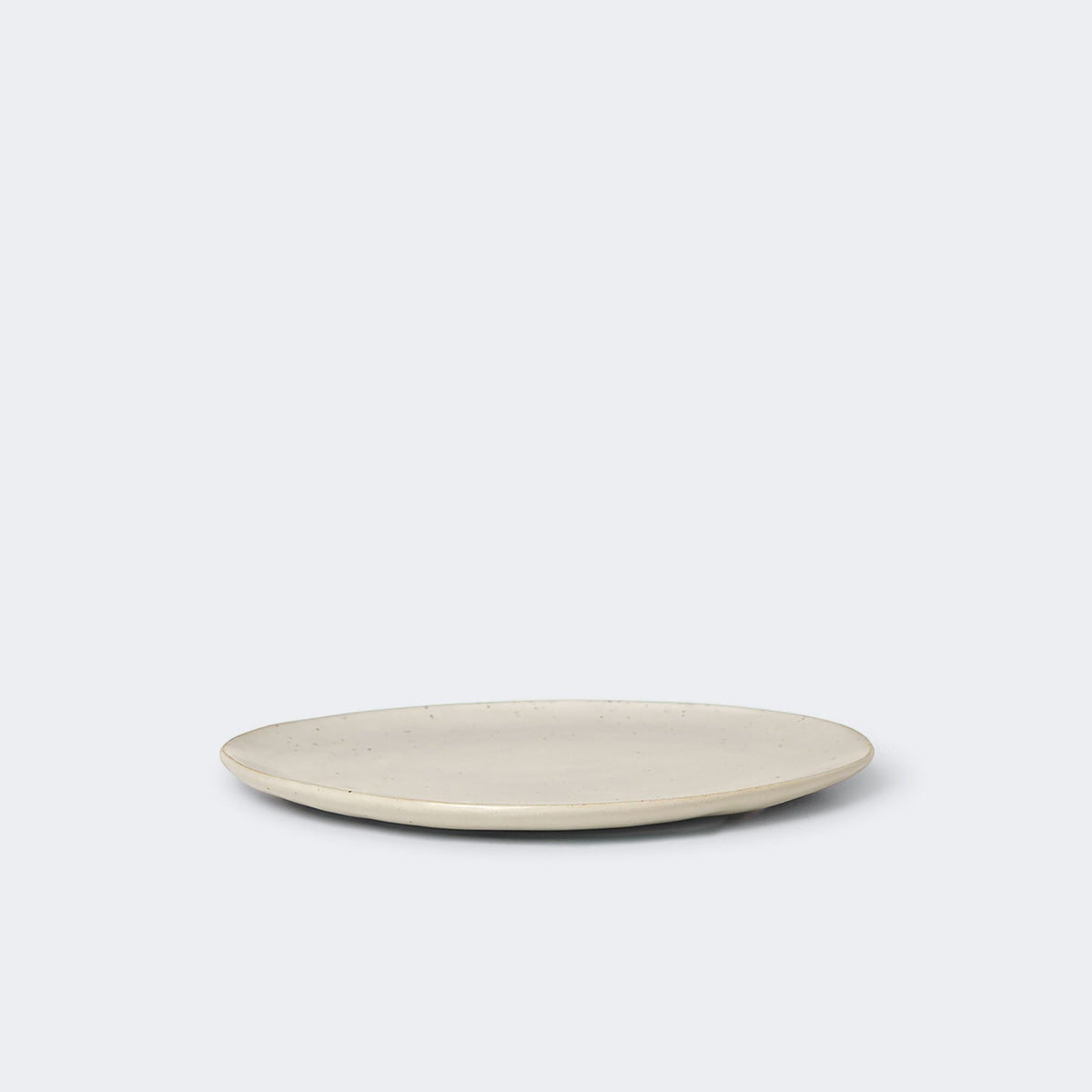 Ferm Living Flow Plate Medium Off-White Speckle#Color_Off-White Speckle