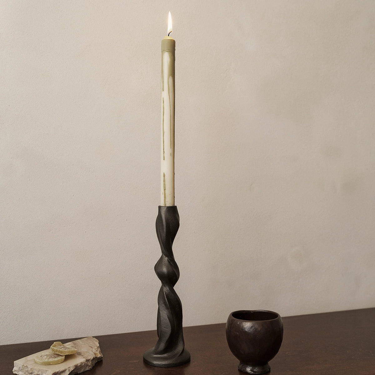 Ferm Living Gale Candle Holder Large#Size_Large