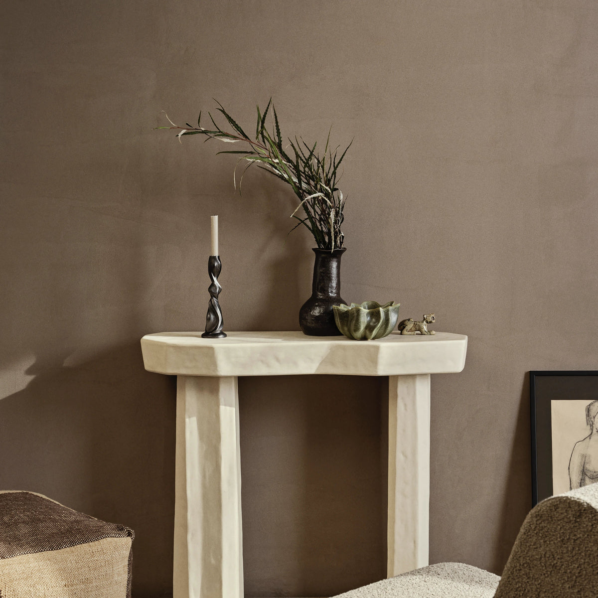 Ferm Living Gale Candle Holder Large#Size_Large