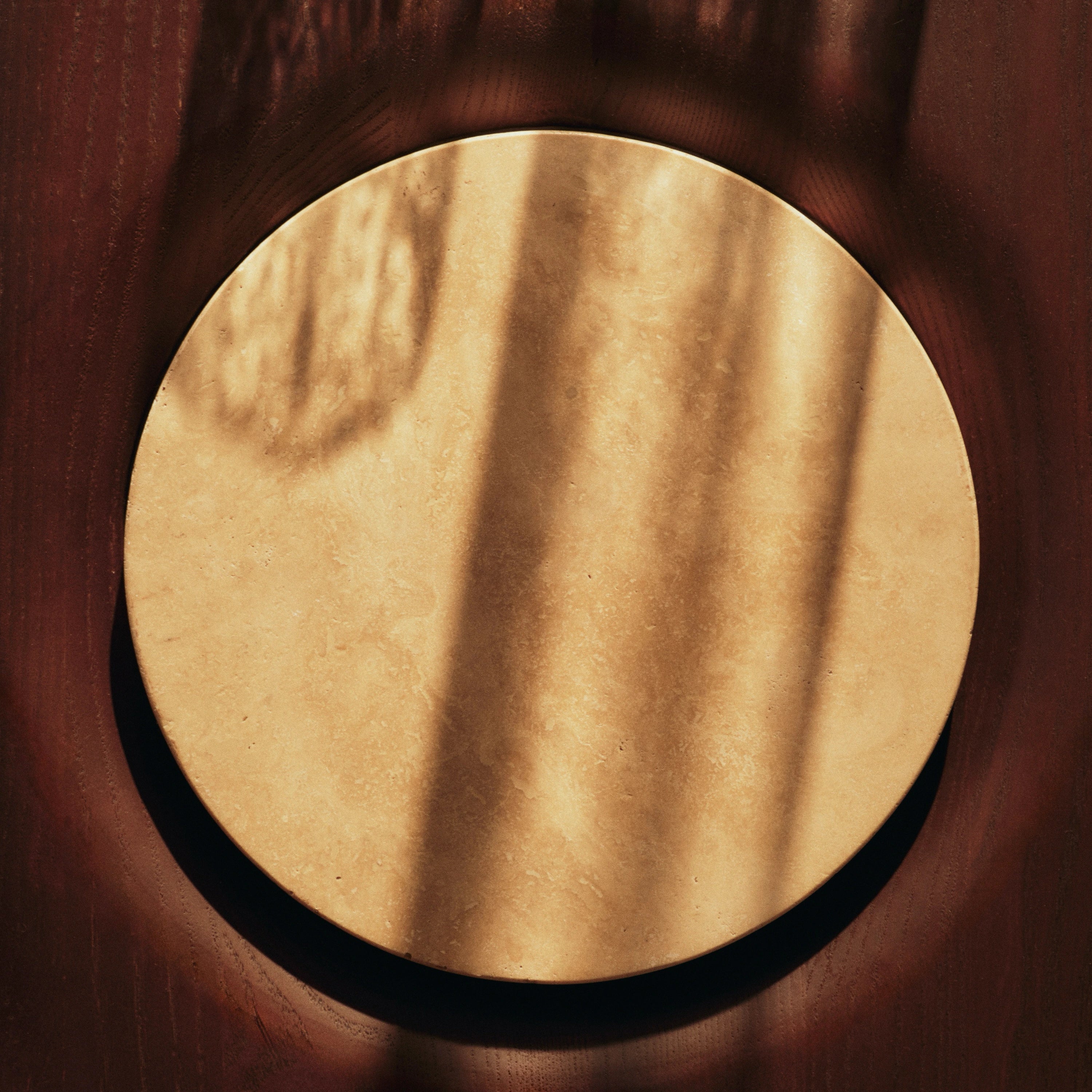 Ferm Living Grova Coffee Table - Travertine