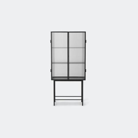 Haze Vitrine, Reeded Glass