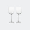 Ferm Living Host White Wine Glasses - Set of 2 Clear - KANSO#color_Clear
