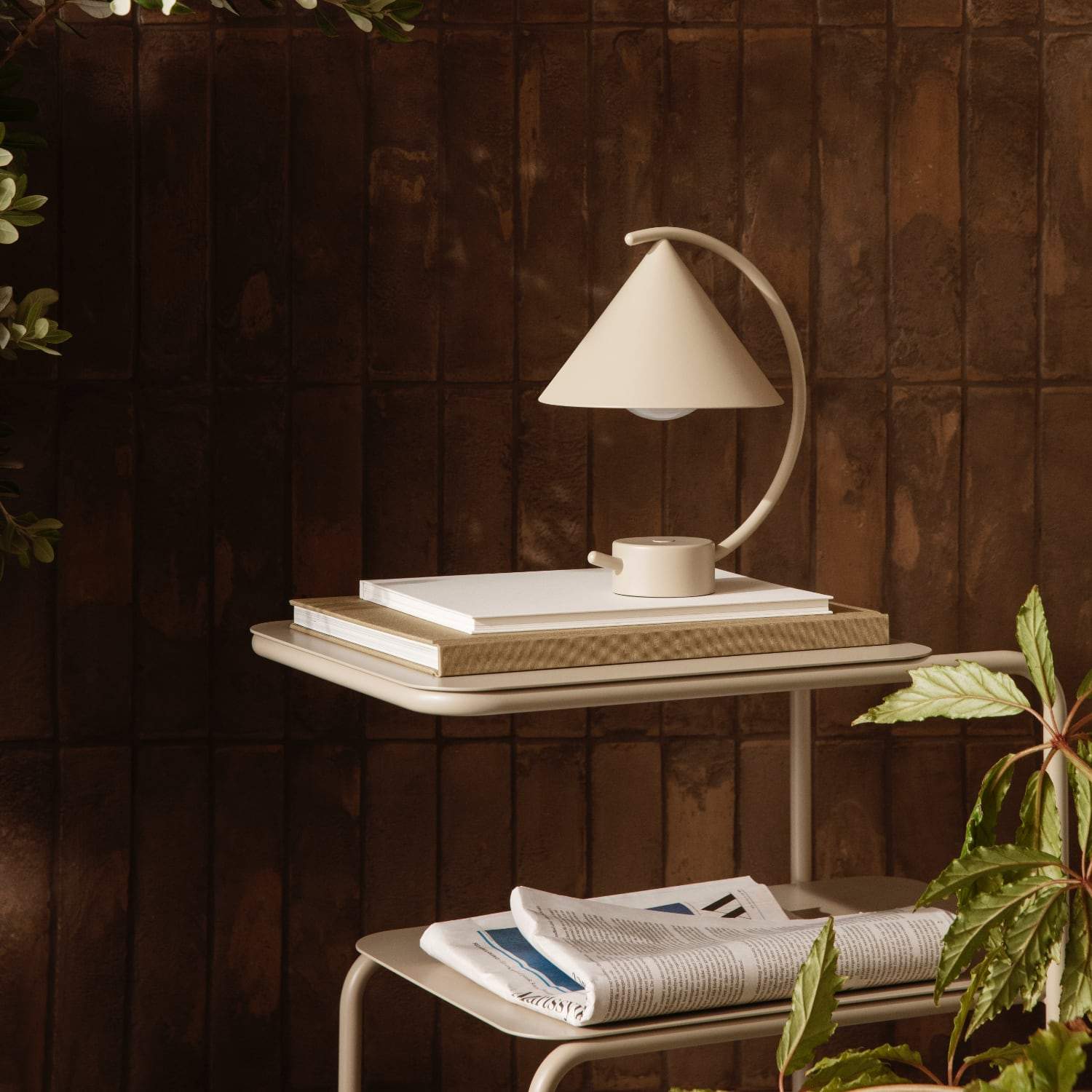 Ferm Living Level Side Table Cashmere - KANSO#color_cashmere