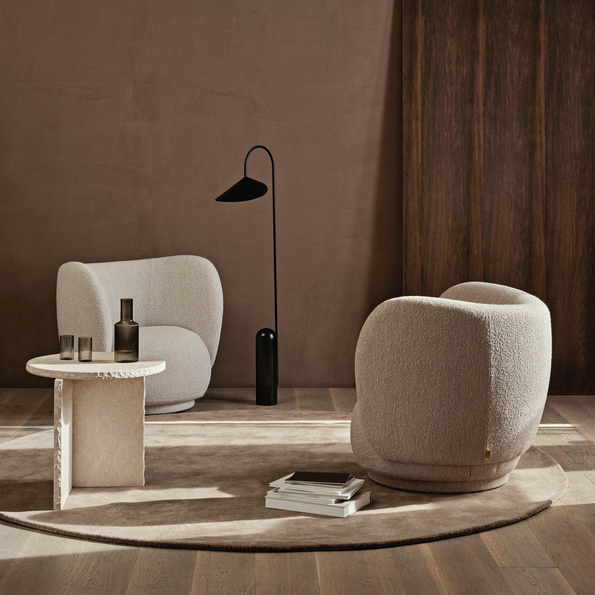 Ferm Living Mineral Sculptural Table