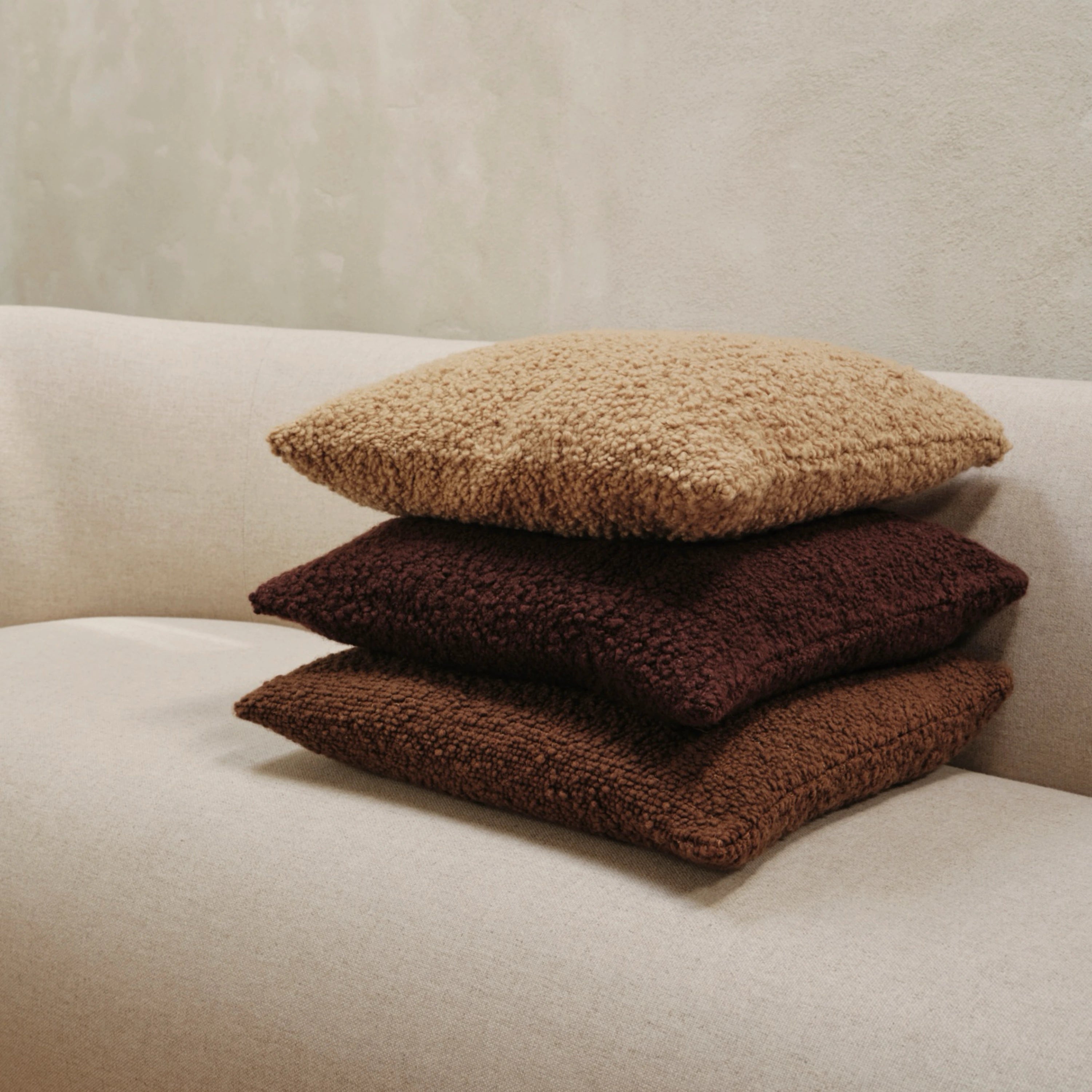 Ferm Living Moor Cushion Sugar Kelp - KANSO