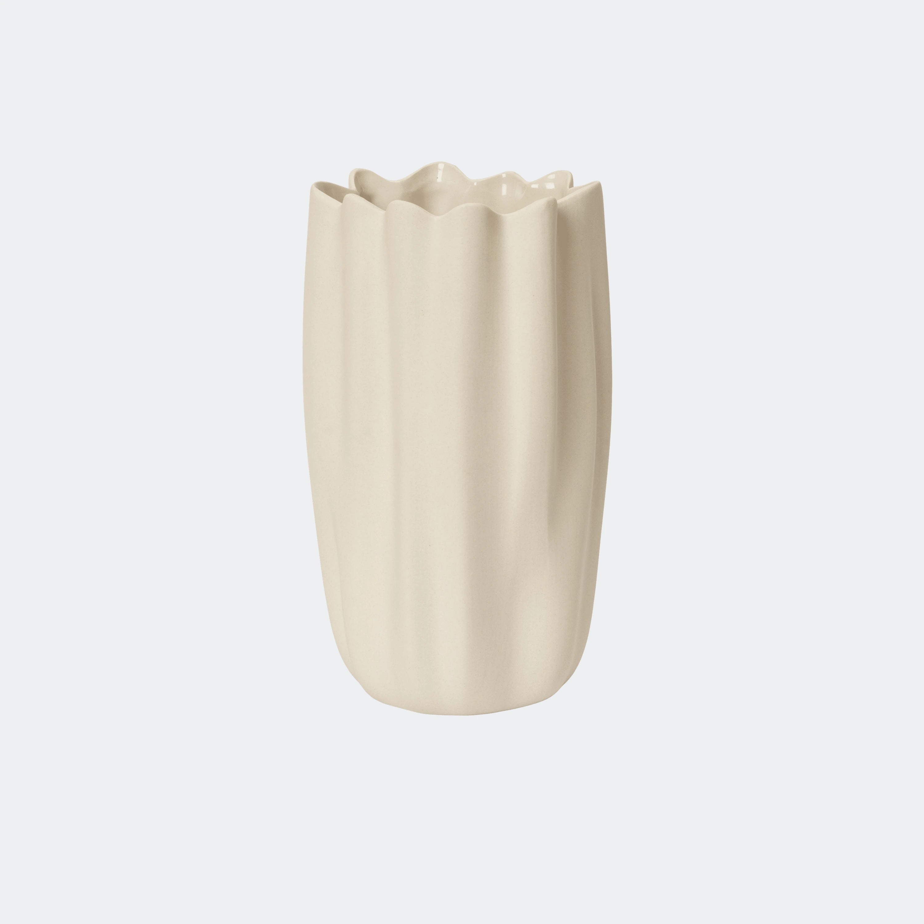 Ferm Living Nium Vase Off-white