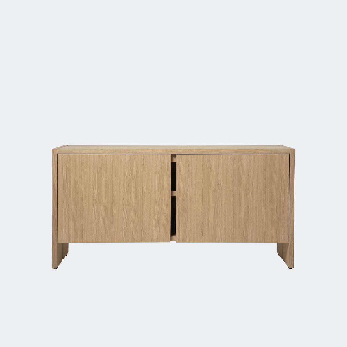 Ferm Living Parcel Hallway Cabinet - Low Natural Oak#Color_Natural Oak