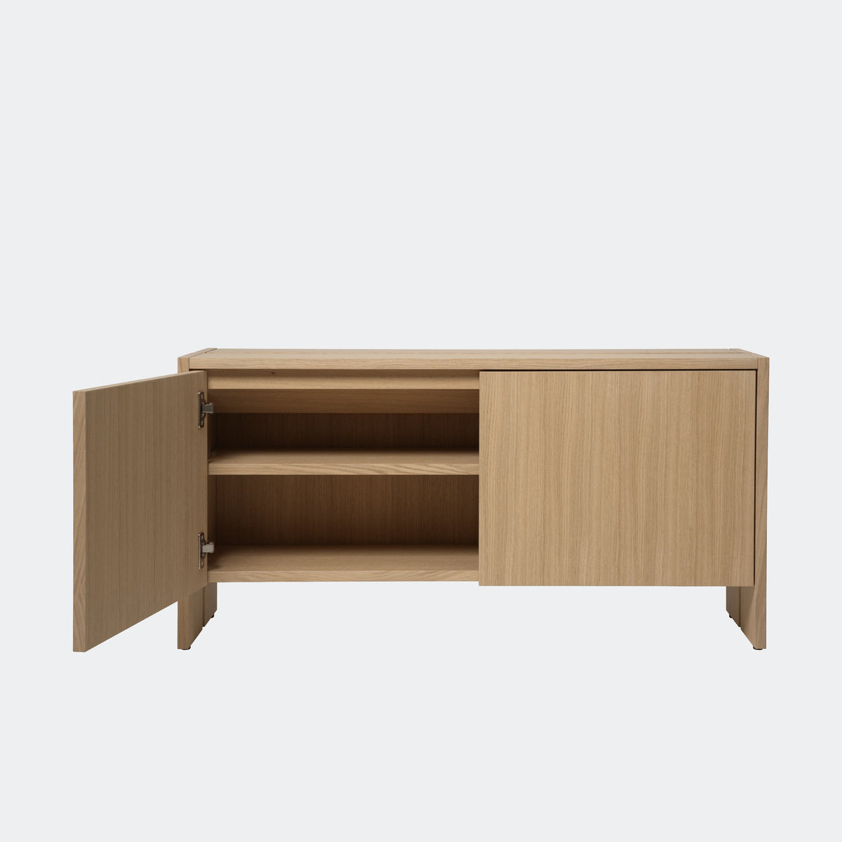 Ferm Living Parcel Hallway Cabinet - Low Natural Oak#Color_Natural Oak