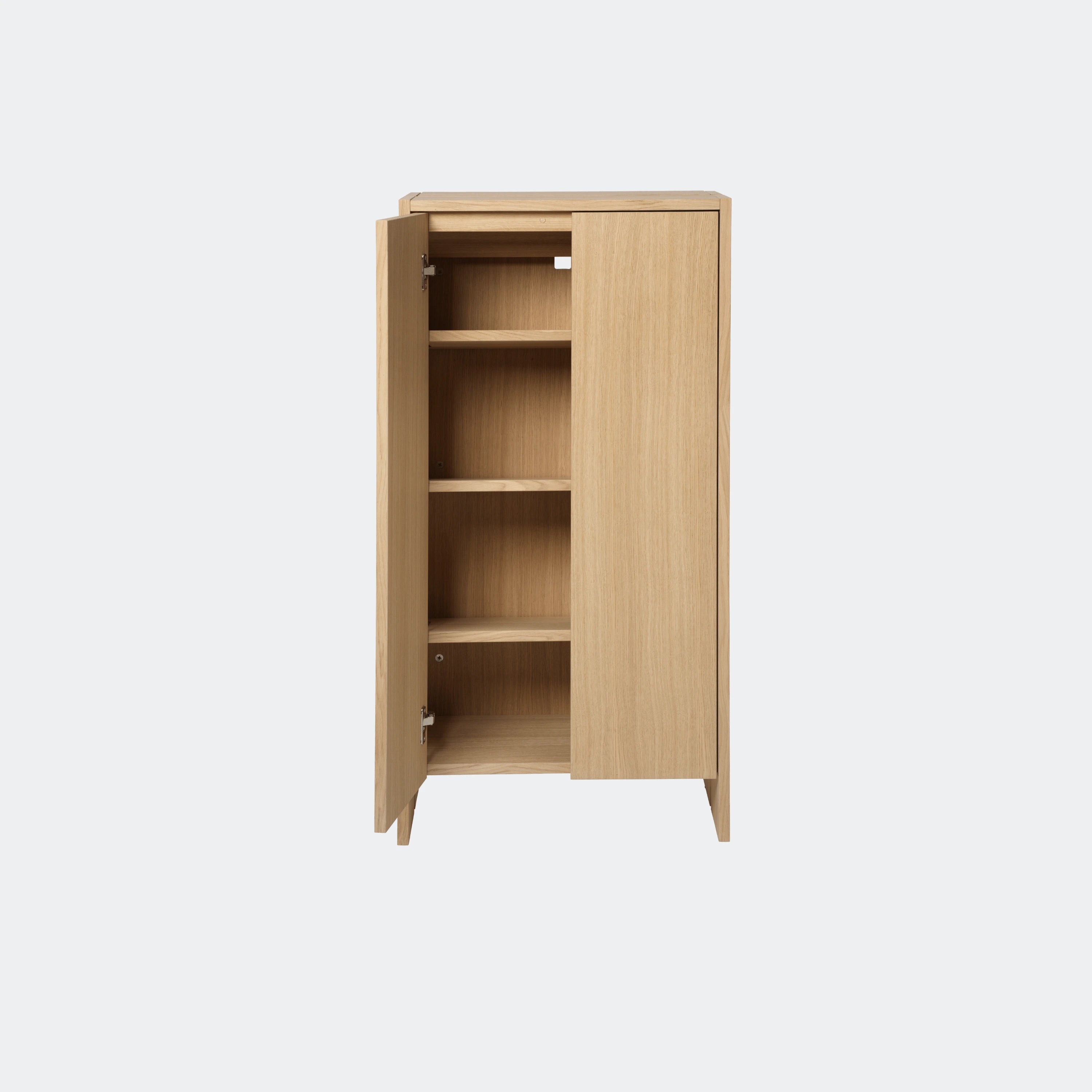 Ferm Living Parcel Hallway Cabinet - Tall Natural Oak