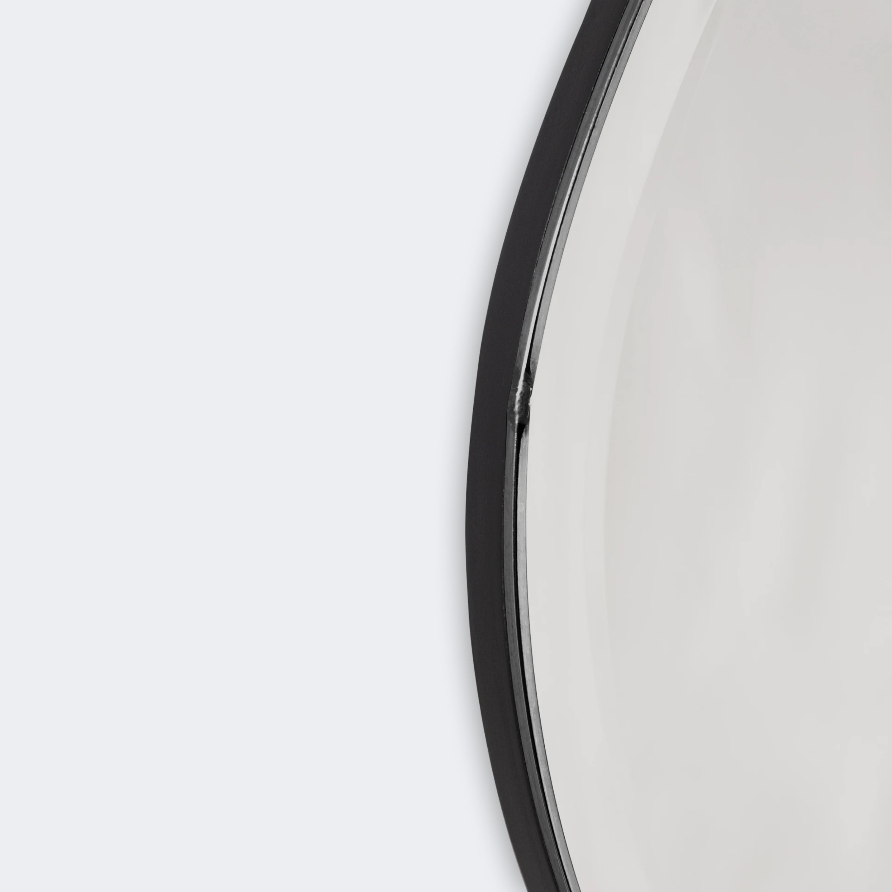 Ferm Living Pond Mirror - Small Dark Chrome - KANSO#frame_dark chrome