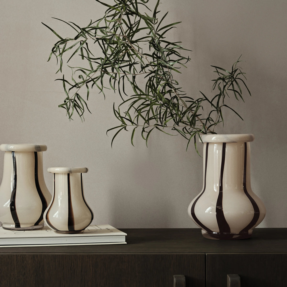 ferm Living Riban Vase, Small - KANSO#Size_Small