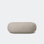 Ferm Living Rico Ottoman Ready To Ship Bouclé, Sand - KANSO#Fabric_Bouclé, Sand
