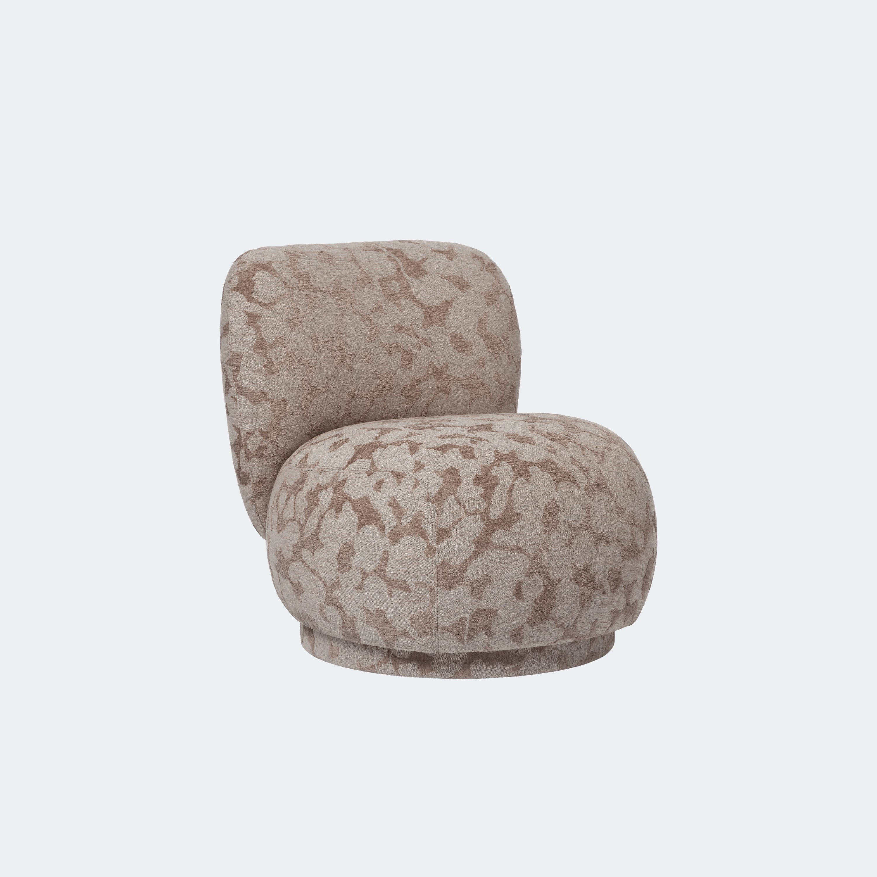 Ferm Living Rico Piccolo Lounge Chair Cilla Taupe - KANSO