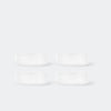 ferm Living Ripple Serving Bowls, Set of 4, Frosted - KANSO#Color_Frosted