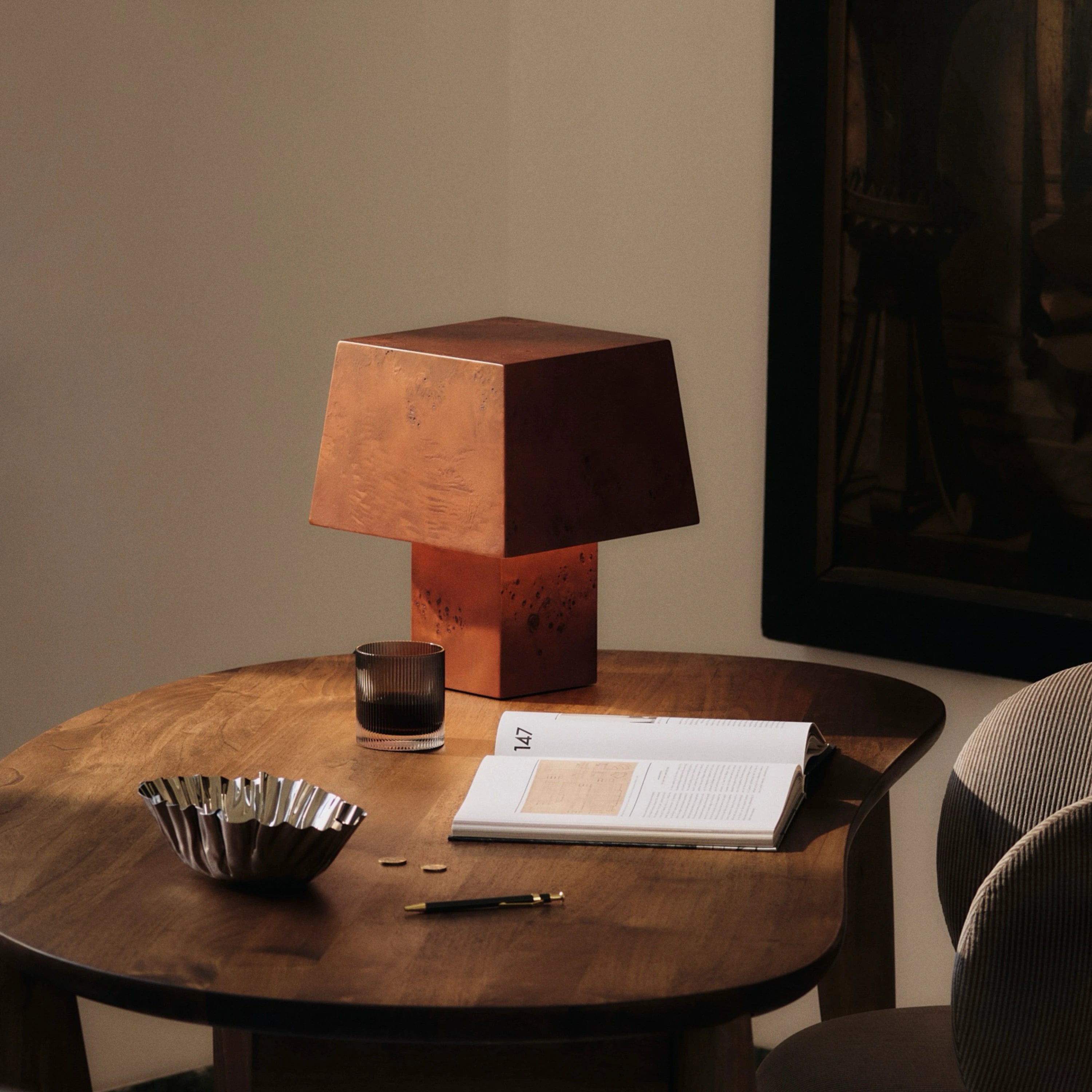 Ferm Living Ripple Tumbler Glasses Clear - KANSO