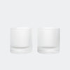 Ferm Living Ripple Tumbler Glasses Clear - KANSO