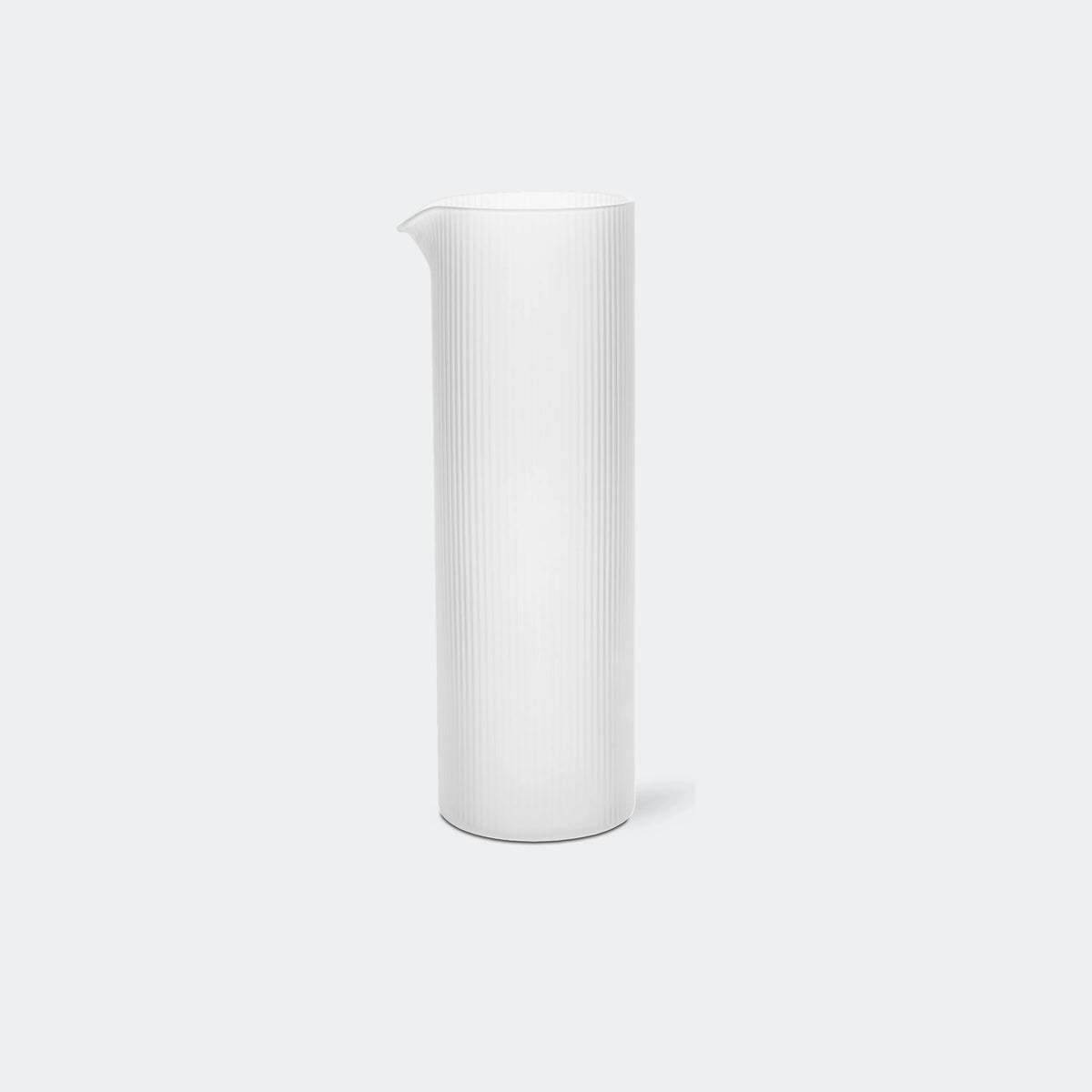 ferm Living Ripple Water Jug, Frosted - KANSO#Color_Frosted