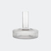 ferm Living Ripple Wine Carafe, Clear - KANSO#Color_Clear
