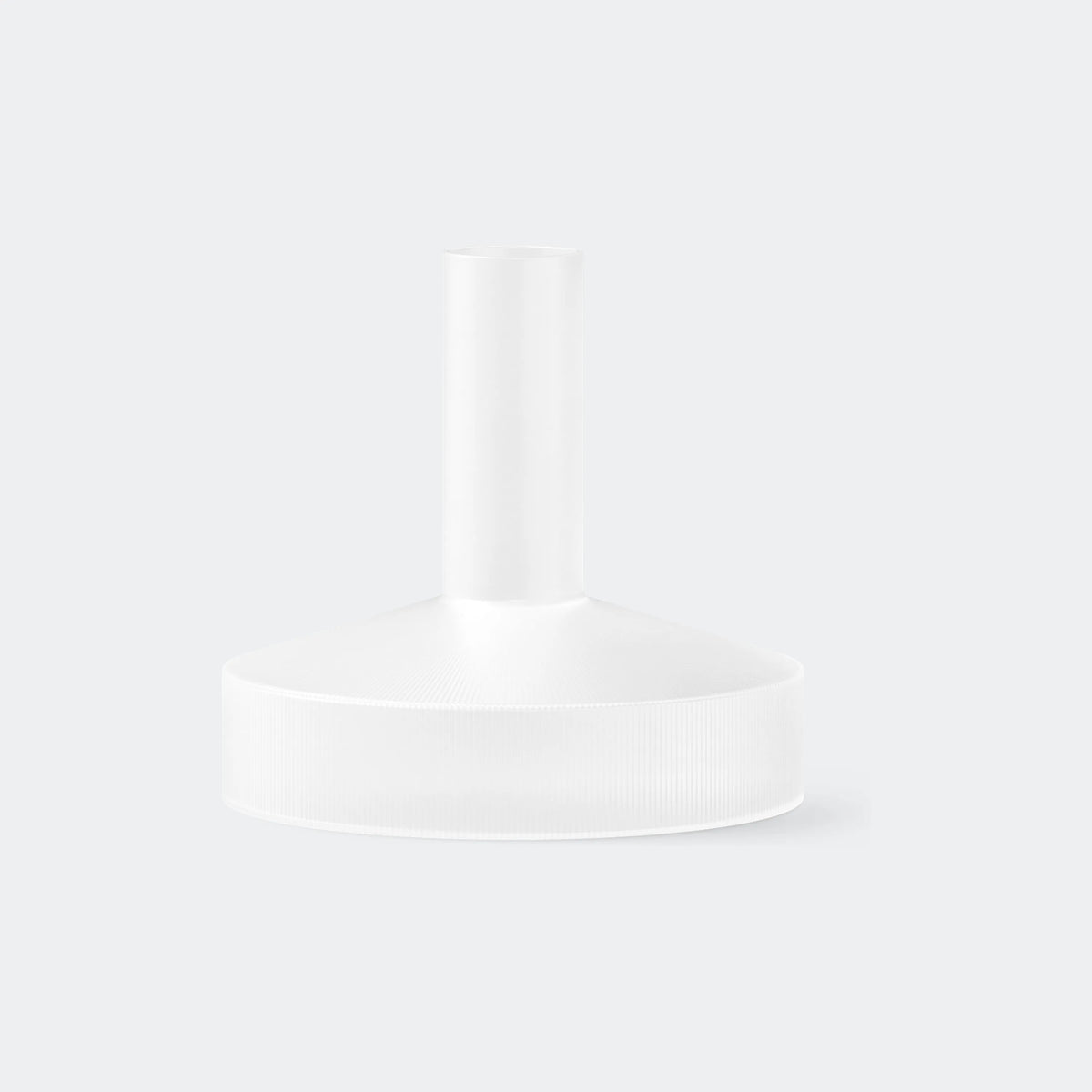 ferm Living Ripple Wine Carafe, Frosted - KANSO#Color_Frosted