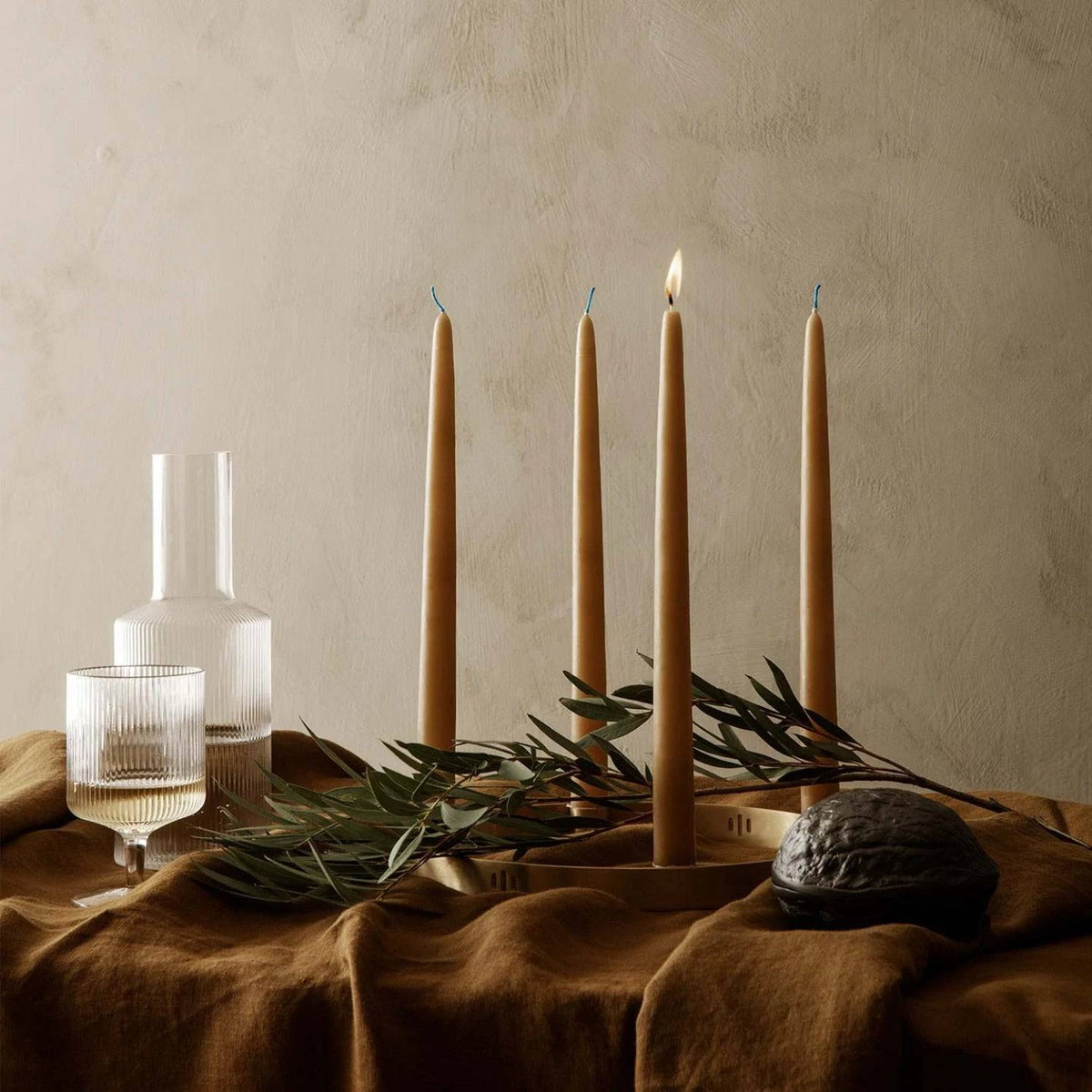 Ferm Living Ripple Wine Glasses, Set of 2