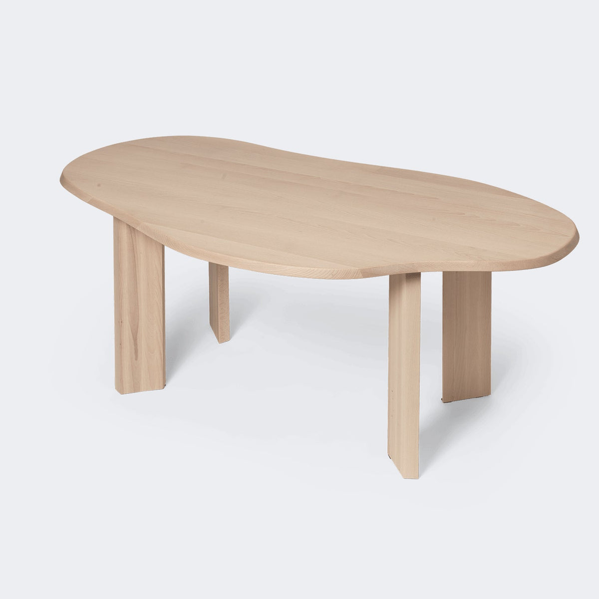 Ferm Living Tarn Desk White Oiled Beech#Finish_White Oiled Beech