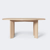 Ferm Living Tarn Desk White Oiled Beech#Finish_White Oiled Beech