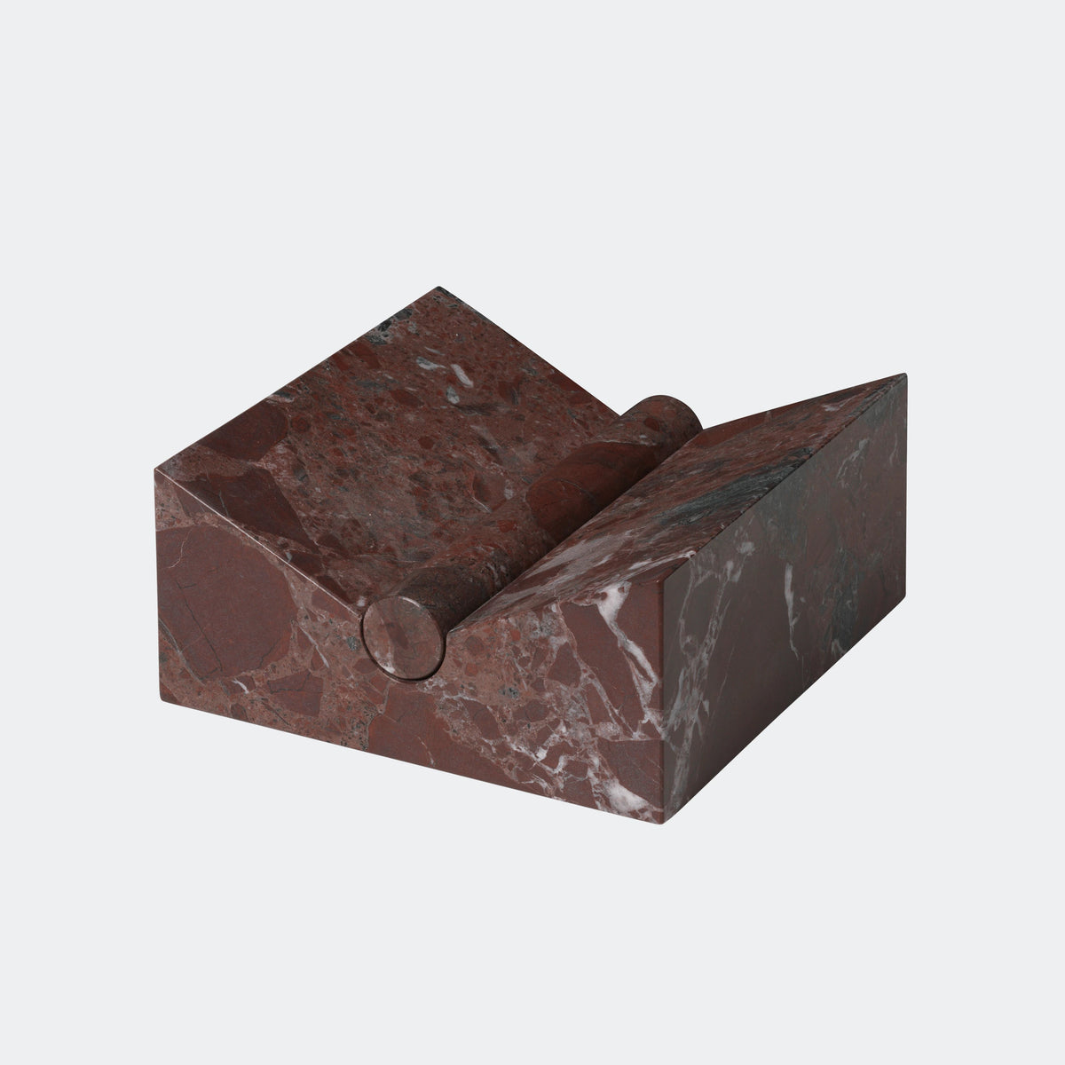 Ferm Living Tvara Book Stand Rosso Levanto#Color_Rosso Levanto