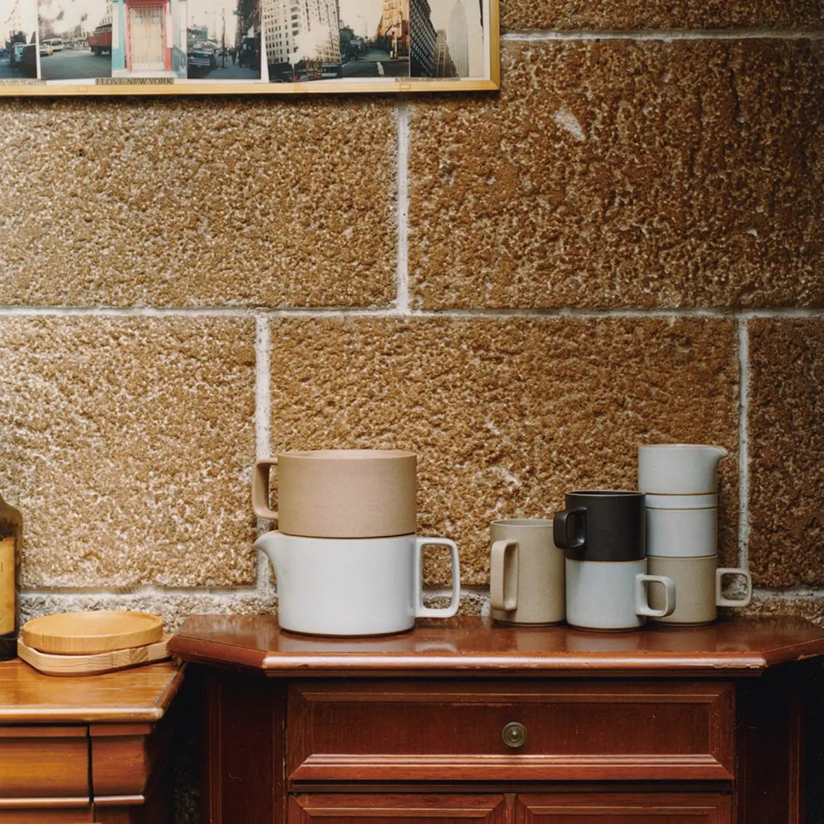 Hasami Porcelain Mug in Gloss Gray