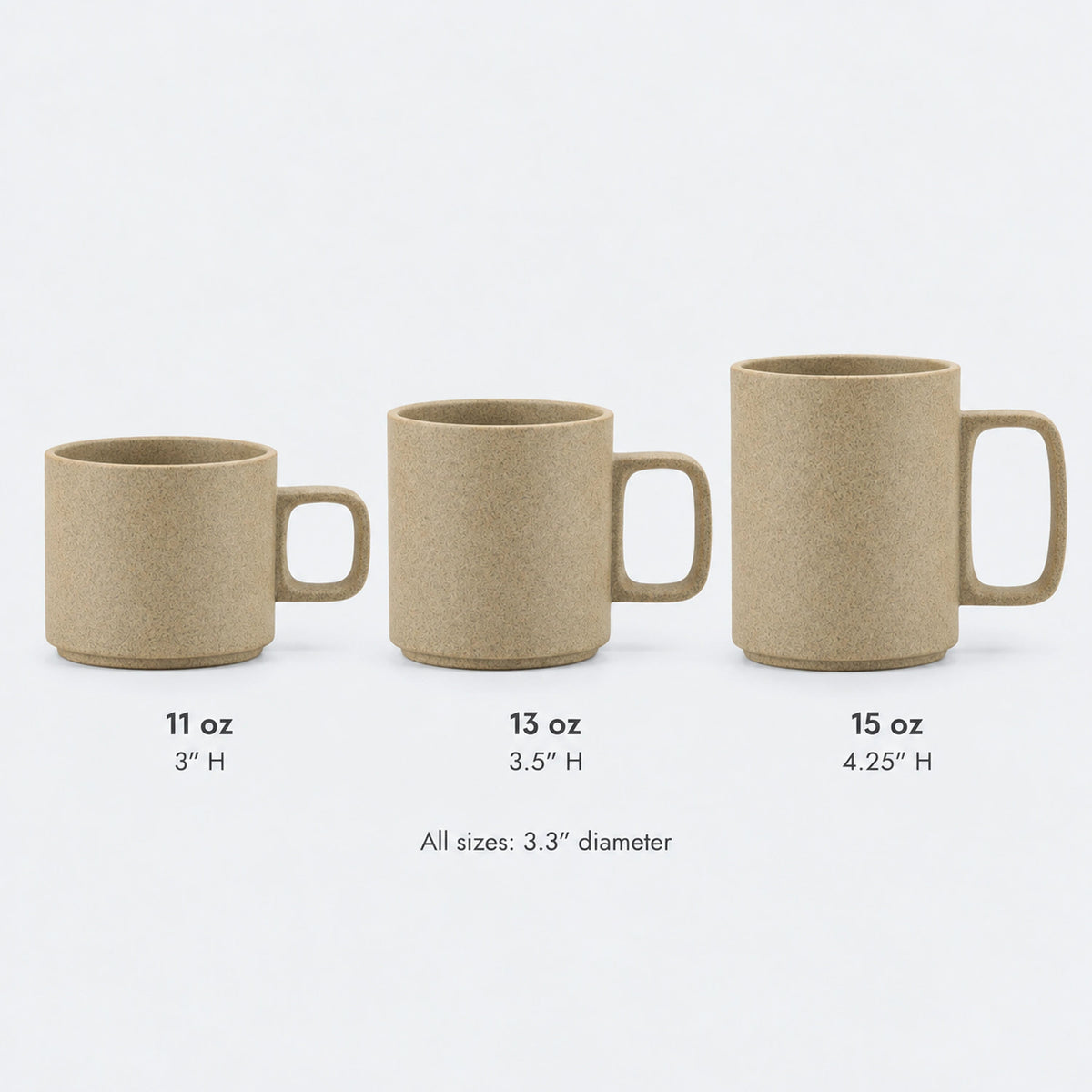 Hasami Porcelain Mug in Natural