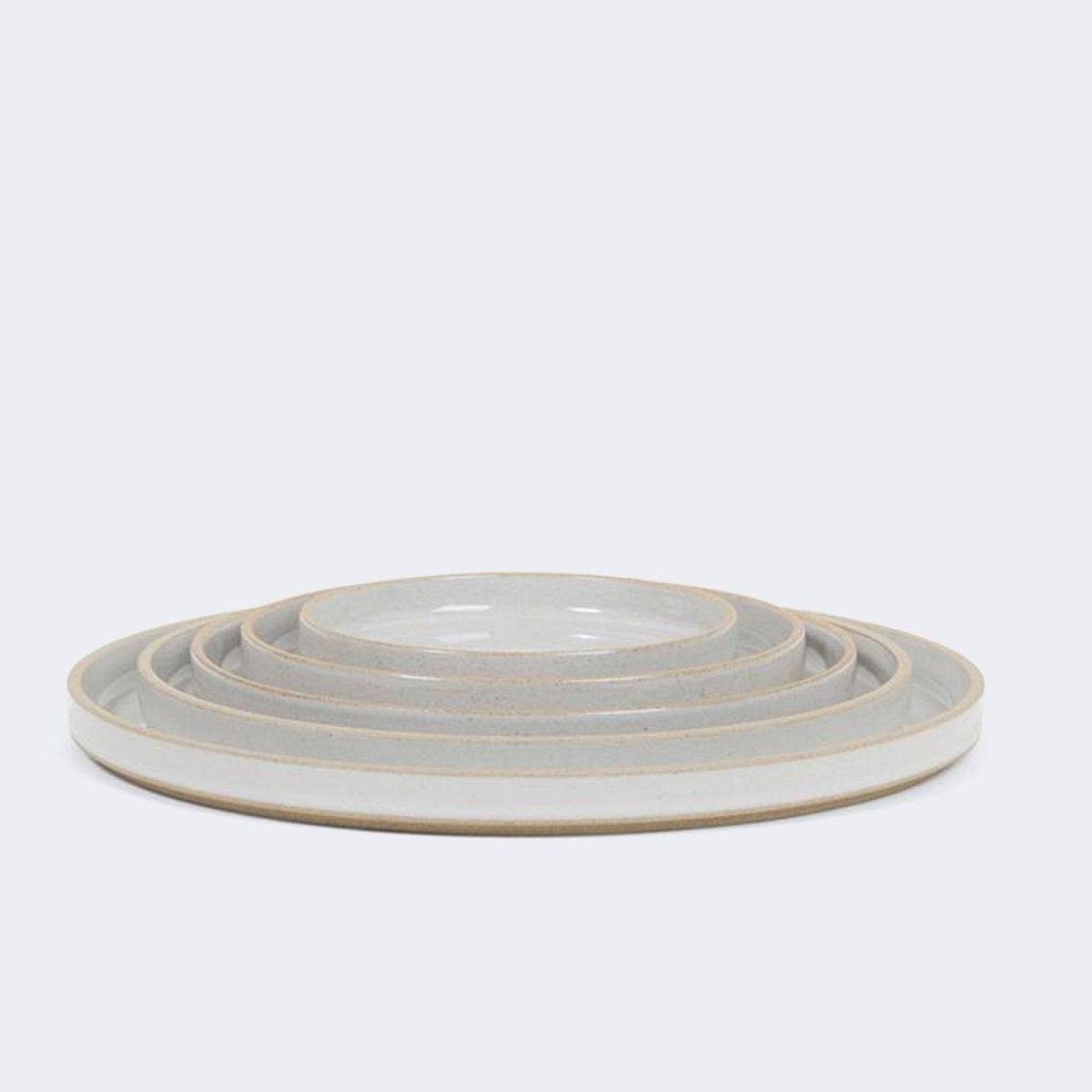 Hasami Porcelain Plate in Gloss Gray