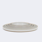 Hasami Porcelain Plate in Gloss Gray