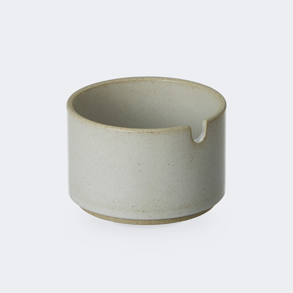 Hasami Porcelain Sugar Pot in Gloss Gray Default Title