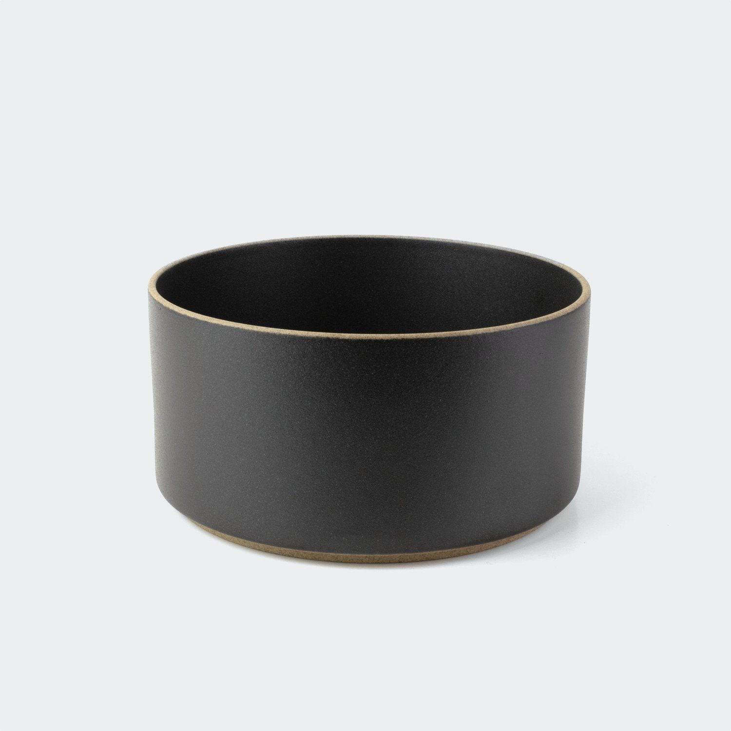 Hasami Porcelain Tall Bowl in Black - KANSO