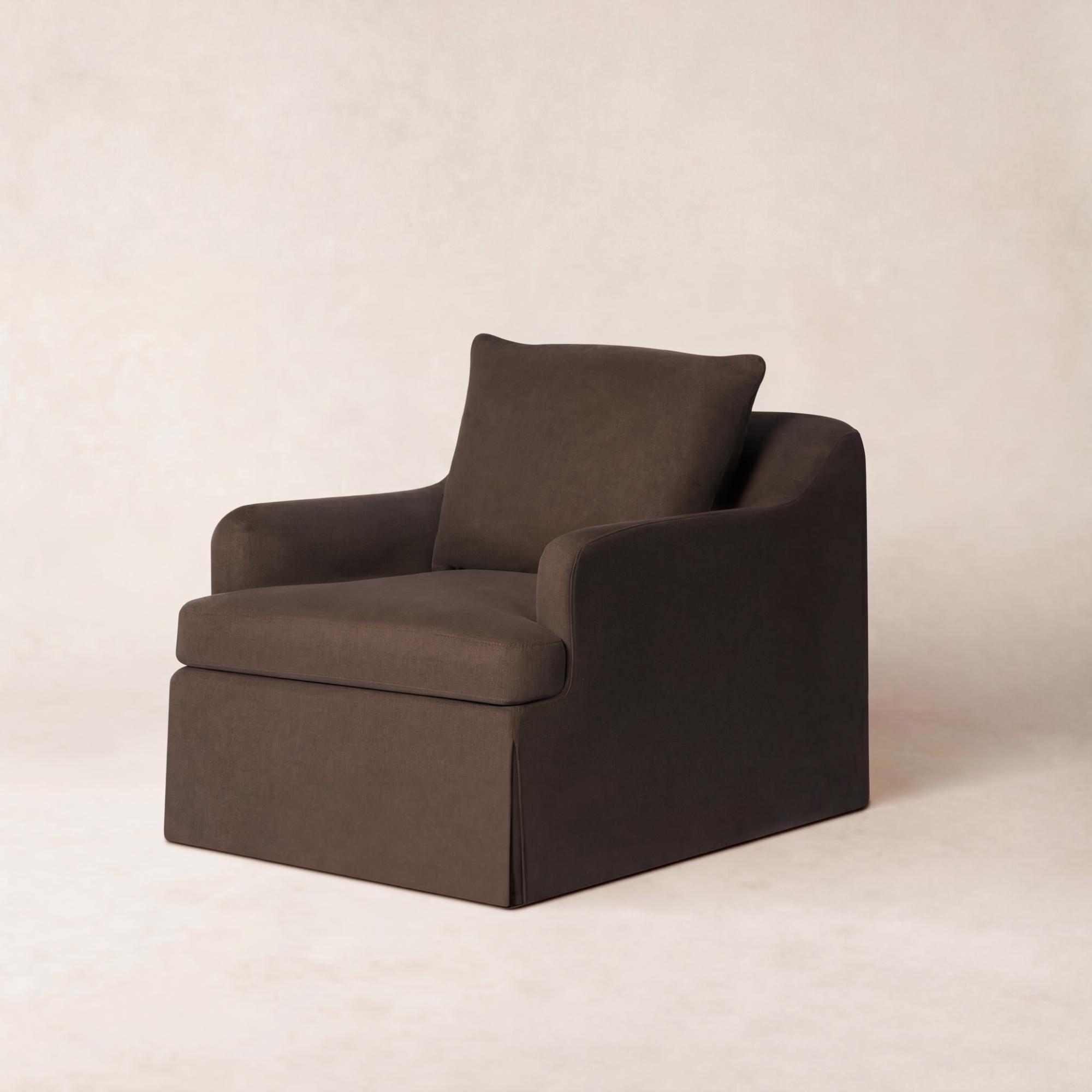 House of Leon Antwerp Armchair Cocoa#Color_Cocoa