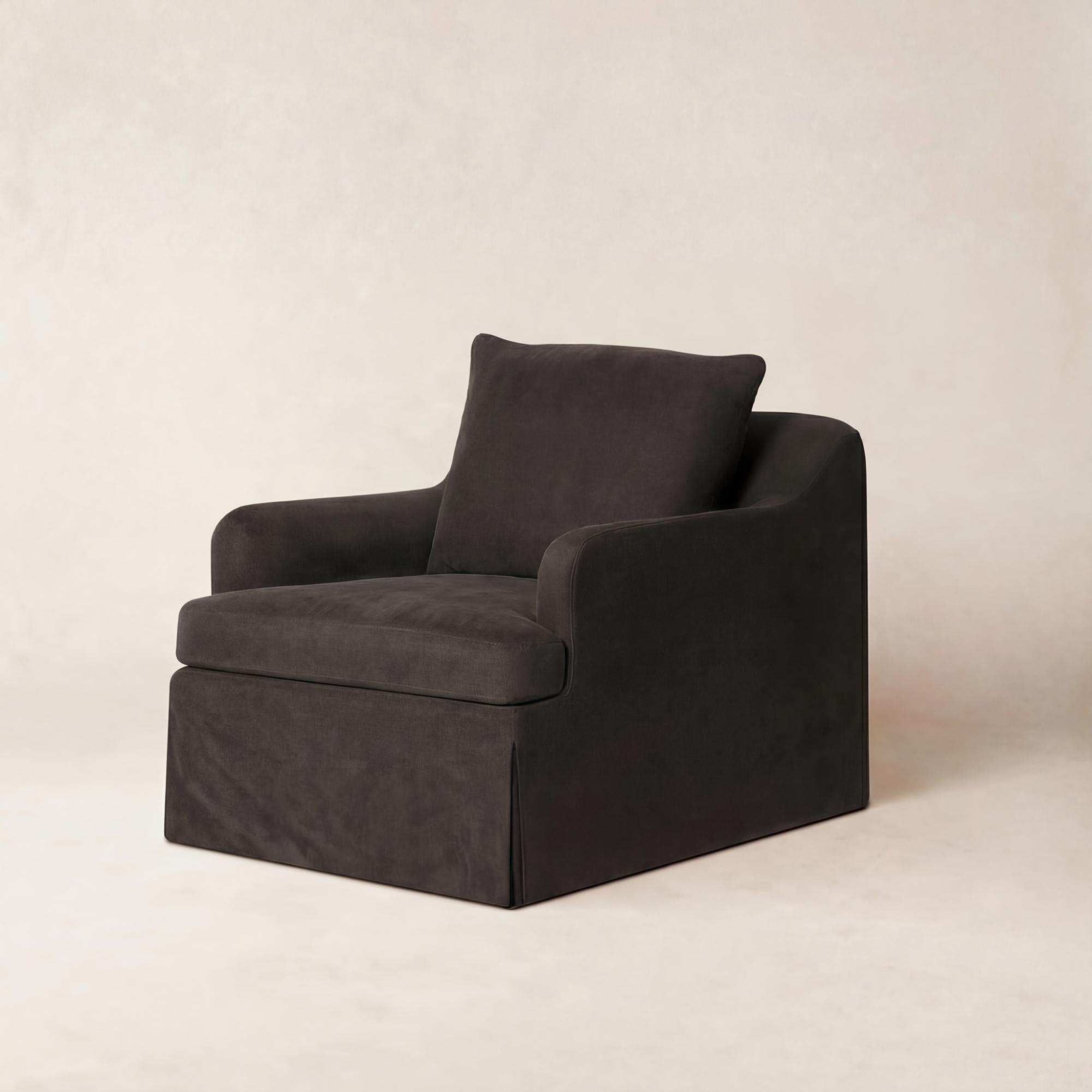 House of Leon Antwerp Armchair Vintage Black#Color_Vintage Black
