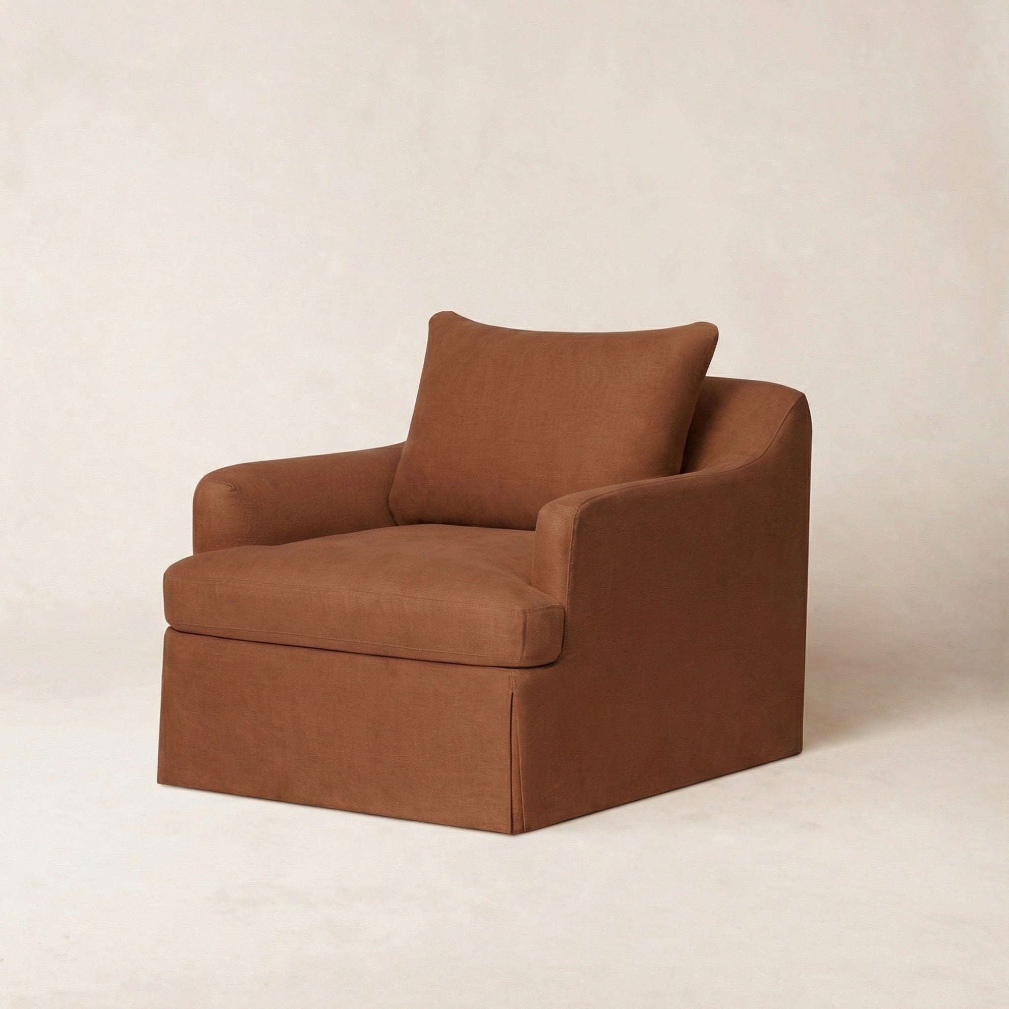 House of Leon Antwerp Armchair Rust#Color_Rust