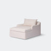 House of Leon Antwerp Chaise Lounge Bone#Color_Bone