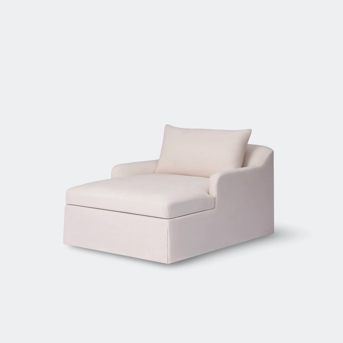 House of Leon Antwerp Chaise Lounge Bone#Color_Bone