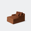 House of Leon Antwerp Chaise Lounge Rust#Color_Rust