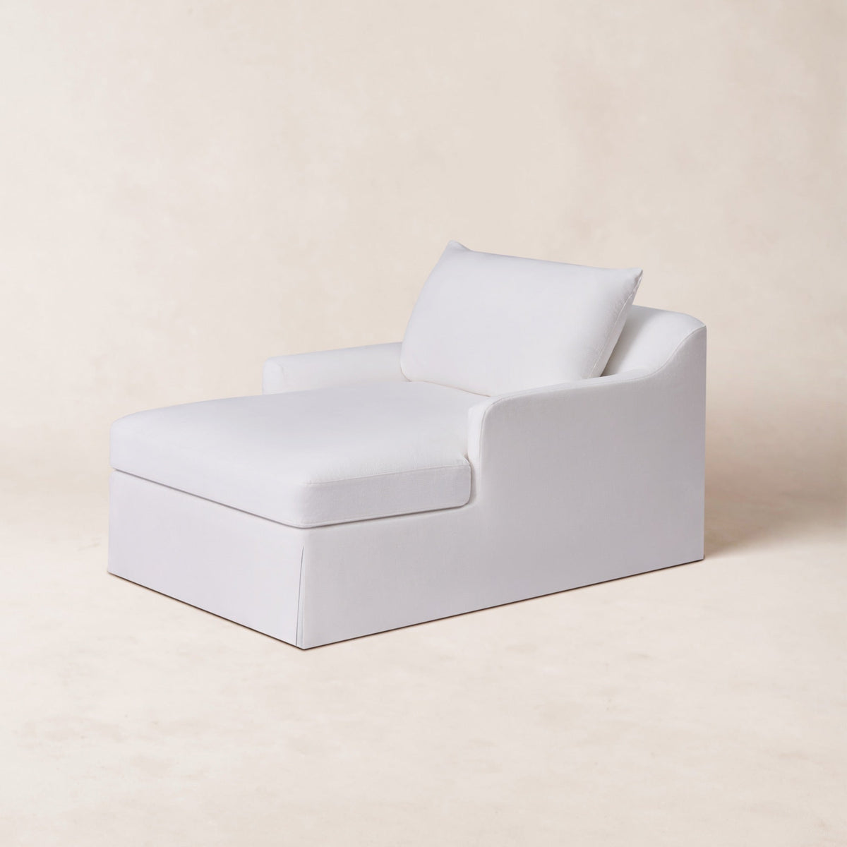House of Leon Antwerp Chaise Lounge White#Color_White