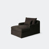 House of Leon Antwerp Chaise Lounge Vintage Black#Color_Vintage Black