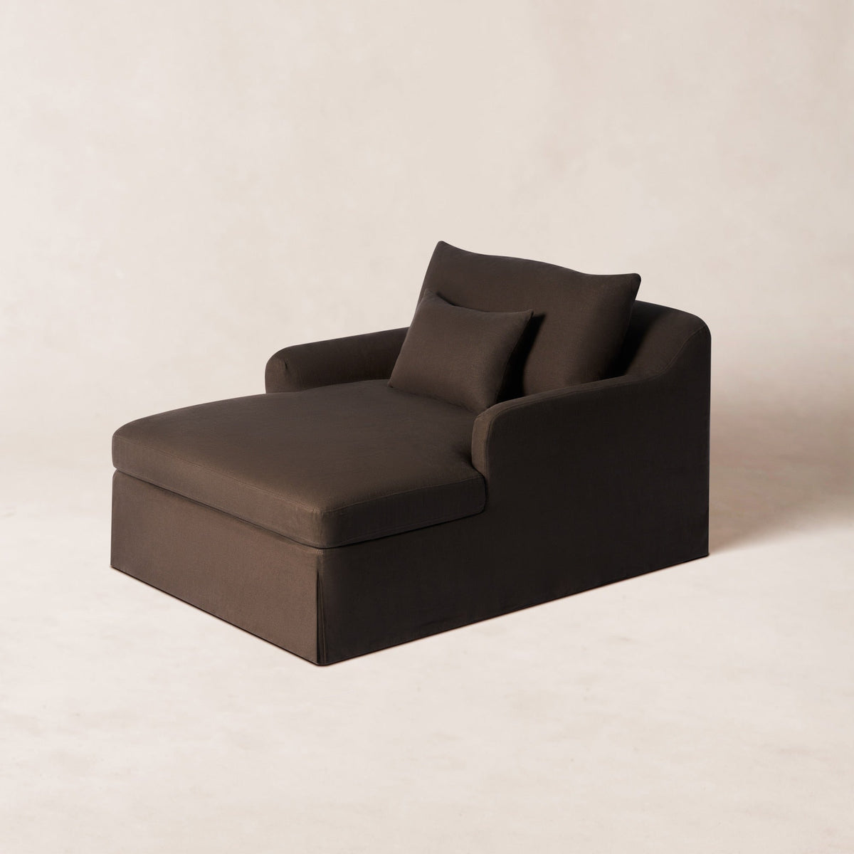 House of Leon Antwerp Chaise Lounge Cocoa#Color_Cocoa