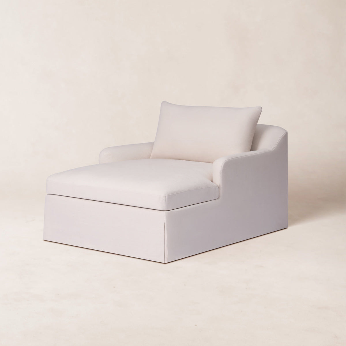 House of Leon Antwerp Chaise Lounge Bone#Color_Bone